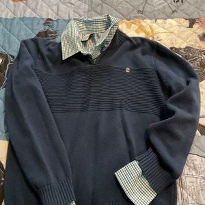 Boys Izod 2-piece holiday sweater set